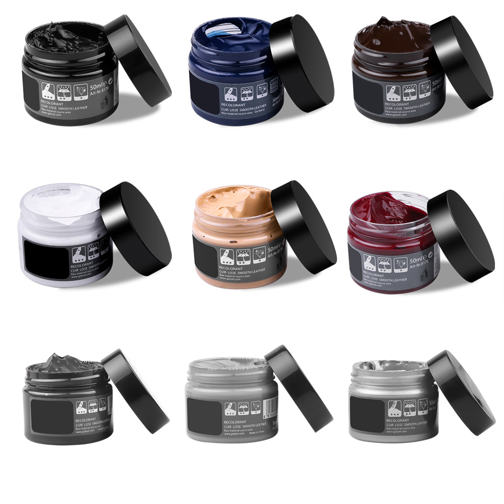 Leather Shoe Polish - Kit di riparazione pelle pelle liquida