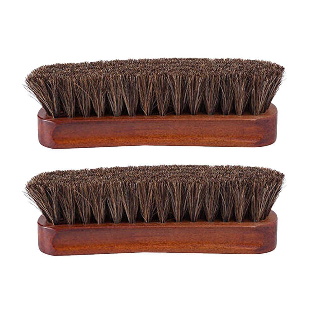 2 spazzole in legno con setole - Shoe Cleaning Brush recensione e prezzo