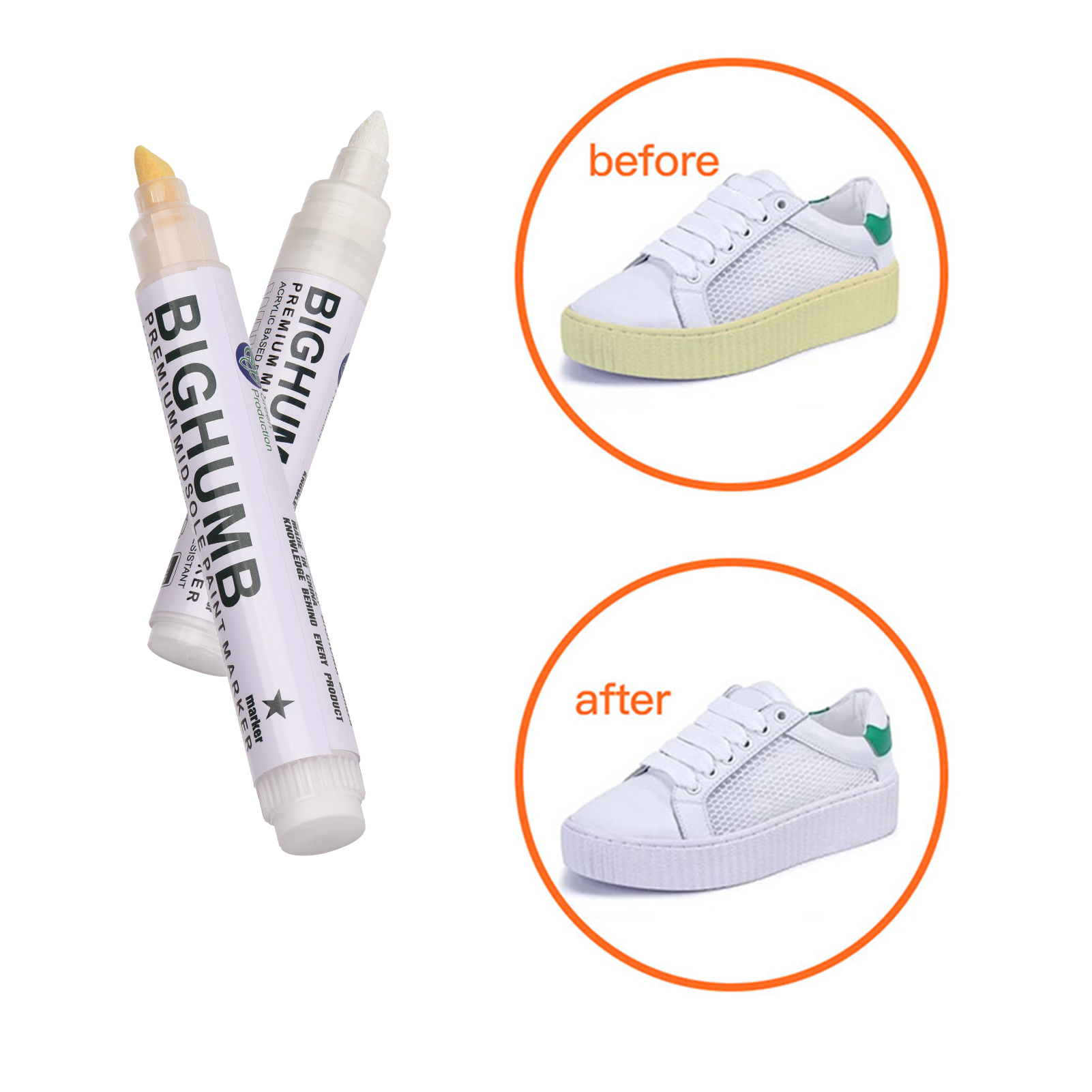 Pennarello BIGTHUMB Premium pe - Sneaker Care Spray recensione e prezzo